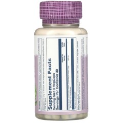 Solaray, артишок, 600 мг, 60 растительных капсул (300 мг в 1 капсуле)